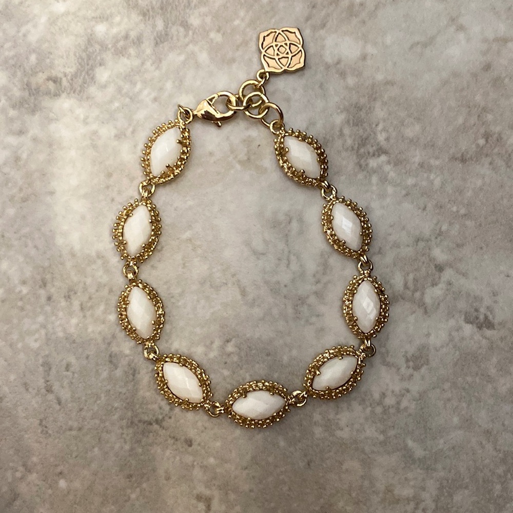 Kendra Scott white bracelet